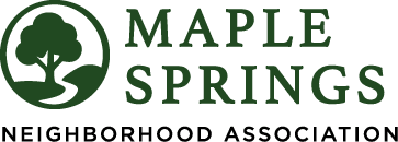 Maple Springs Neighborhood Association logo